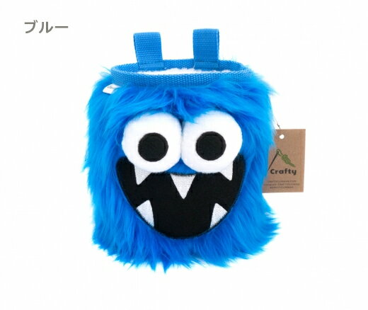 【 在庫処分 】【 即納 】 クラフティクライミング ファイブツースモンスター Crafty Climbing Five Toothed Chalk Bag