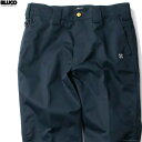 BLUCO ブルコ BLUCO STRETCH RIDE WORK PANTS (NAVY)  メンズ ボトムス ワークパンツ チノ ストレッチ バイク 自転車 スケートボーディング ライディング