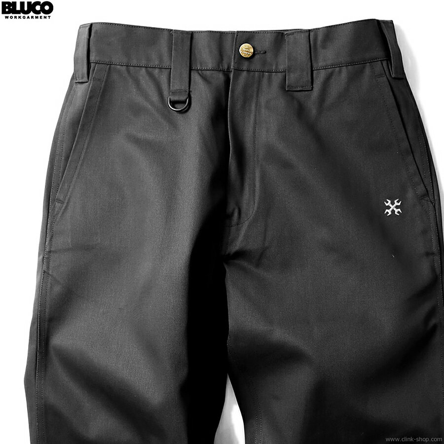 BLUCO ブルコ BLUCO STANDARD WORK PANTS (BLACK) [141-41-004] メンズ ボトムス ワークパンツ チノ スタンダード