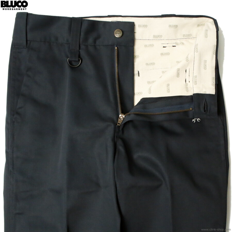 2025年春新作 BLUCO ブルコ ワークパンツ メンズ オールシーズン ポリエステル65％ 綿35％ ブラック M-XL BLUCO STANDARD WORK PANTS (BLACK) [151-41-004] ボトムス チノ スタンダード 定番