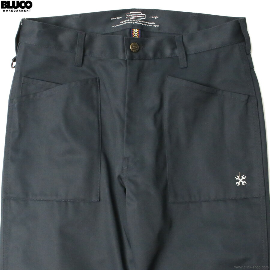 SALE セール 10％OFF 2025年春新作 BLUCO ブルコ ワークパンツ メンズ オールシーズン ポリエステル65％ 綿35％ ネイビー M-XL BLUCO SAILOR WORK PANTS (BLUCO BLUE) [151-41-008] ボトムス チノ スタンダード 定番 セーラーパンツ