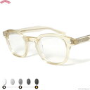 UNCROWD アンクラウド UNCROWD LANGLEY -PHOTOCHROMIC SERIES- (ANTIQUE CLEAR×GRAY調光レンズ)  メンズ アクセサリー サングラス メガネ ラングレー