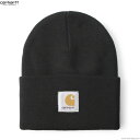 CARHARTT WIP J[n[g CARHARTT WIP ACRYLIC WATCH HAT (BLACK) Y r[j[ b`Lbv O