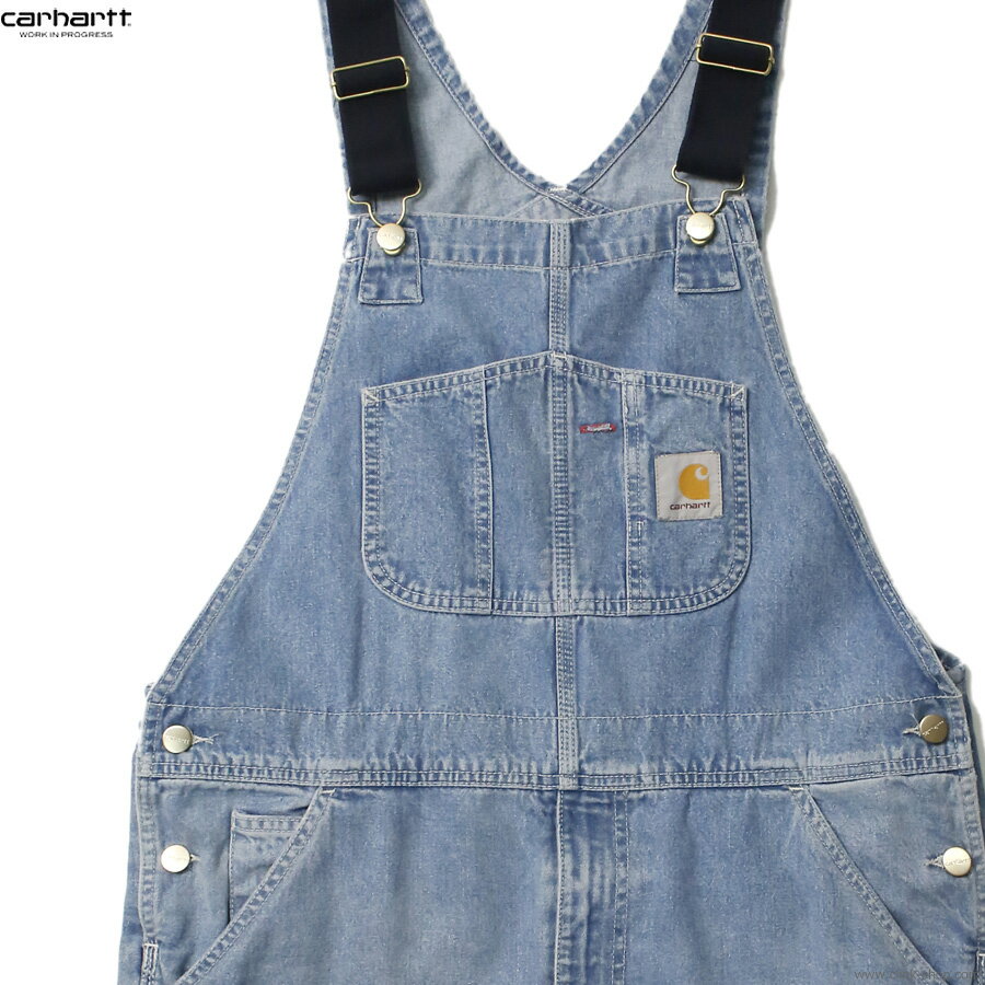 CARHARTT WIP カーハート CARHARTT WIP BIB OVERALL (BLUE LIGHT TRUE WASHED) メンズ オーバーオール デニム