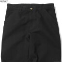 CARHARTT WIP カーハート CARHARTT WIP SINGLE KNEE PANT (BLACK) メンズ ペインターパンツ オーガニックコットン 3