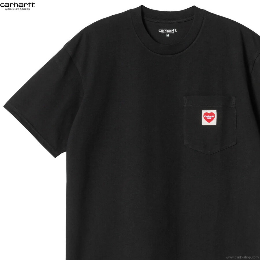 CARHARTT WIP カーハート 半袖Tシャツ メンズ ブラック 綿100% オールシーズン M