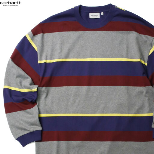 SALE セール 30%OFF CARHARTT WIP カーハート 長袖Tシャツ メンズ オールシーズン 綿100% アウラ M-XL CARHARTT WIP L/S SUNDLING T-SHIRT (SUNDLING STRIPE AURA) ロンT 長袖Tシャツ マルチストライプ インナー ルーズフィットシルエット SALE セール 30%OFF CARHARTT WIP カーハート 長袖Tシャツ メンズ オールシーズン 綿100% アウラ M-XL CARHARTT WIP L/S SUNDLING T-SHIRT (SUNDLING STRIPE AURA) ロンT 長袖Tシャツ マルチストライプ インナー ルーズフィットシルエット