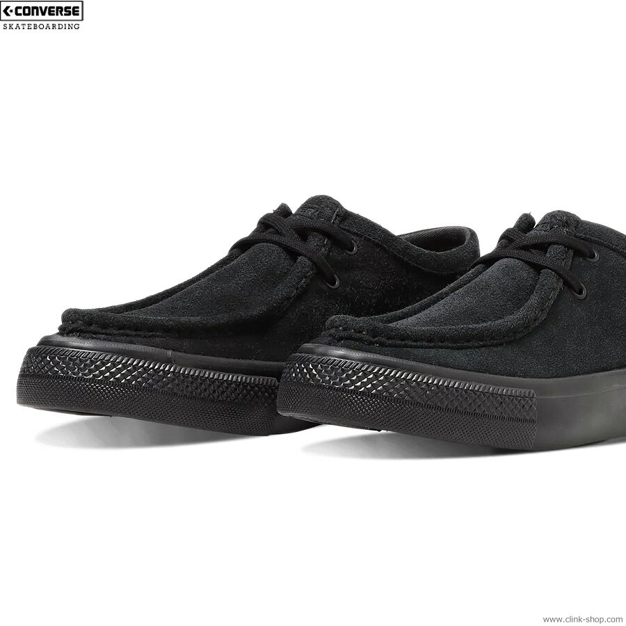 CONVERSE コンバース CONVERSE SKATEBOARDING CS MOCCASIN SK OX (BLACK) メンズ スニーカー スケートボーディング モカシン