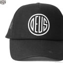 デウス DEUS EX MACHINA デウス エクス マキナ DEUS EX MACHINA PILL TRUCKER (BLACK) メンズ CAP