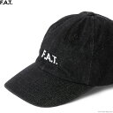 F.A.T. GtG[eB[ F.A.T. VALLELY (BLACK) [F32310-CP03] Y wbhMA Lbv ubN fj