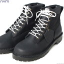 NVM エヌブイエム HAGANE × NVM GROVE UP BOOTS (BLACK)  メンズ ブーツ