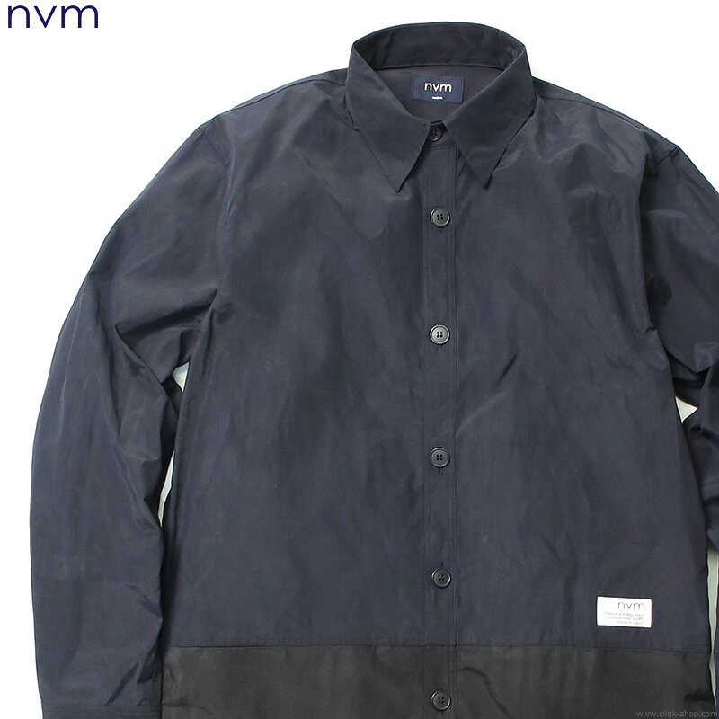 Rakuten - SALE セール 50％OFF NVM エヌブイエム ジャケット コート メンズ 秋冬用 綿60％ ポリエステル40％ ネイビー M-XL NVM WEATHER COAT (NAVY×BLACK) [NVM16A-JK01]