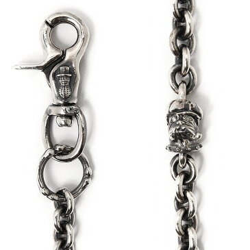 【PEANUTS & COMPANY/ピーナッツアンドカンパニー】PEANUTS & CO. BULL WALLET CHAIN (SILVER+W.DIAMOND)