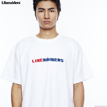 【LIBERAIDERS】 リベレイダーズ LIBERAIDERS EMBROIDERY TEE (WHITE) #75603 メンズ Tシャツ 半袖