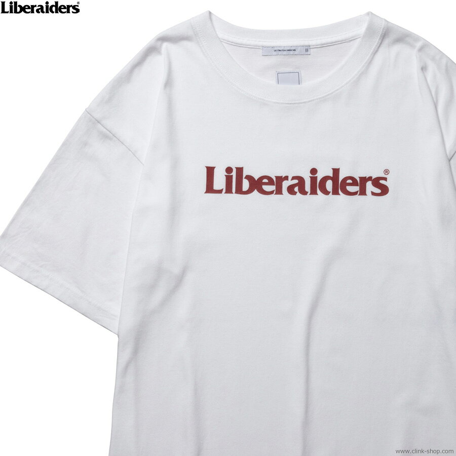 Rakuten - LIBERAIDERS リベレイダーズ 半袖Tシャツ メンズ ホワイト 綿100％ M-XL LIBERAIDERS OG LOGO TEE (WHITE) #73608 ロゴTEE