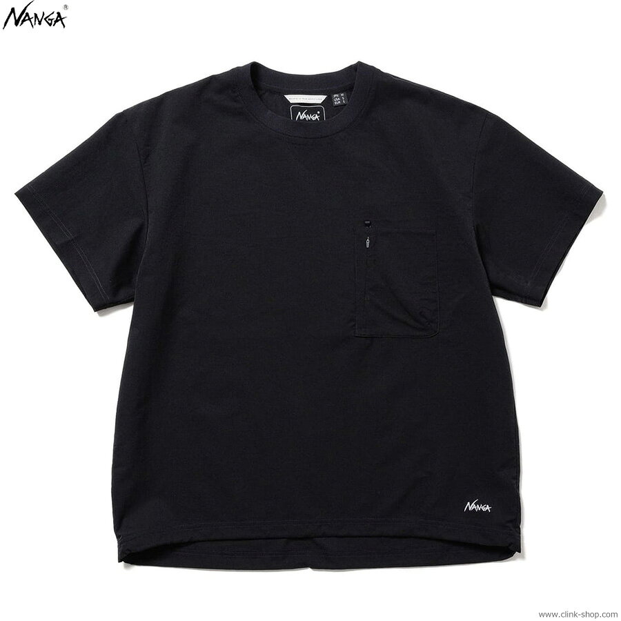 NANGA ナンガ 半袖Tシャツ メンズ ドットエア オールシーズン M-XL NANGA DotAir COMFY TEE ドローコード ルーズフィット