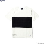NVM エヌブイエム NVM FAT STRIPE SS T LTD. "NEVERMIND" [NVM21S-CS02] メンズ Tシャツ 半袖 ホワイト