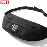 OBEY ٥ OBEY TAKEOVER SLING BAG (BLACK)  Хå ȥХå