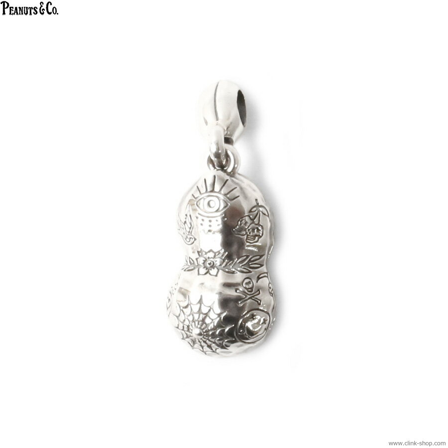 PEANUTS&COMPANY ピーナッツアンドカンパニー ペンダントトップ メンズ オールシーズン シルバー925 PEANUTS & CO. MEDIUM NORMAL TATOO PEANUTS SLIDE-TYPE (SILVER×K10YGOLD) アクセサリー ピーナッツカンパニー ピーナッツコー ネックレス 2