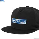 RADIALL ラディアル RADIALL WHEELS - TRUCKER CAP (BLACK) RAD-24SS-HAT003 メンズ ヘッドギア ブラック
