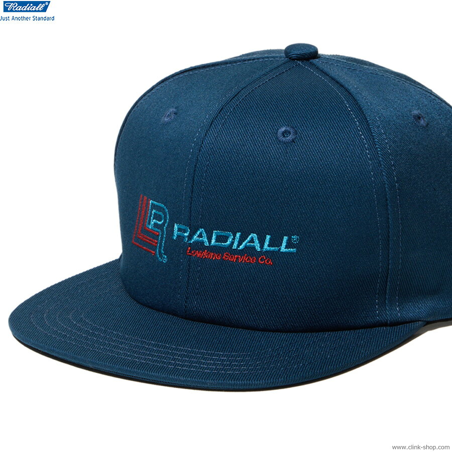 Rakuten - SALE セール 30％OFF RADIALL ラディアル キャップ メンズ オールシーズン 綿65％ ポリエステル35％ グリーン RADIALL Lowlane - TRUCKER CAP (NAVY) [RAD-25MS-HAT006] スナップバック 帽子 ヘッドギア