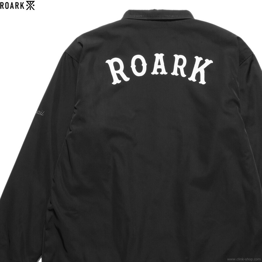 SALE セール 10％OFF ROARK REVIVAL ロアーク リバイバル ROARK REVIVAL "GUIDE WORKS" COACHES JACKET (BLACK) メンズ コーチジャケット