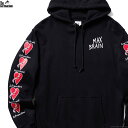 SOFTMACHINE \tg}V[ SOFTMACHINE HEARTBREAK HOODED (BLACK) Y gbvX XEFbg p[J[ vI[o[