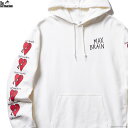 SOFTMACHINE ソフトマシーン SOFTMACHINE HEARTBREAK HOODED (WHITE) メンズ トップス スウェット パーカー プルオーバー