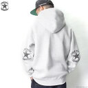 SOFTMACHINE ソフトマシーン SOFTMACHINE × CLINK 20TH STAR HOODED (ASH) コラボ プルオーバーパーカー TATTOO タトゥー