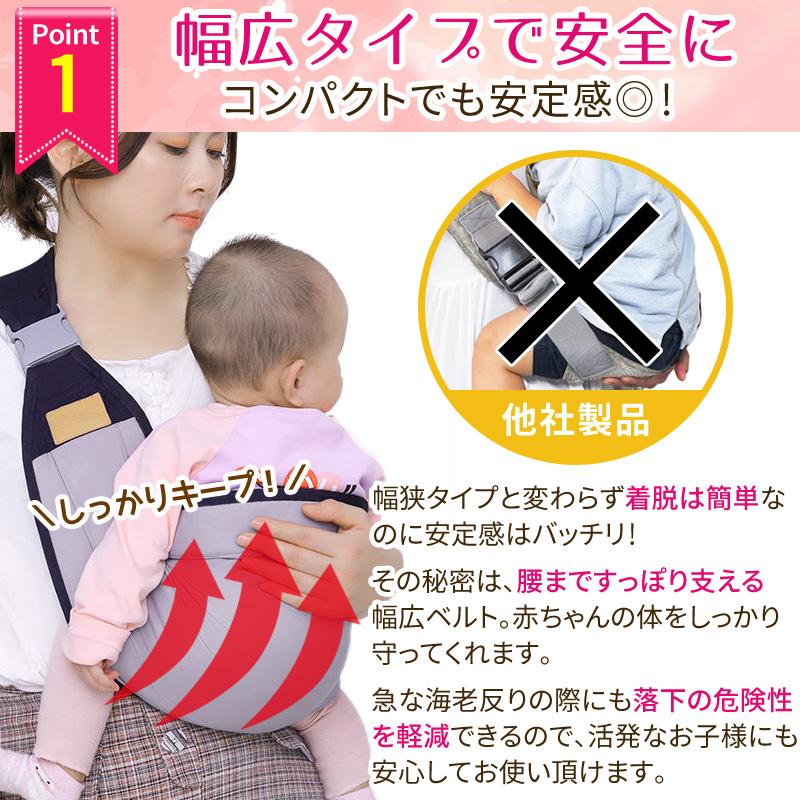 【期間限定→1,664円 6/11まで】抱っこひも 抱っこ紐 コンパクト 軽量 新生児 スリング ベビースリング 1歳 2歳 横抱き おしゃれ 20kg 赤ちゃん