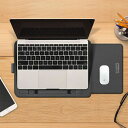 【コスパ最高】ノートパソコンケース PCバッグ Mac-Book Air/Pro ケース スタンド機能 マウスパッド パソコンケース タブレットケース ノートpcケース 充電器収納ポーチ付き Mac-Book Air/Mac-Book Pro/Sur-face Pro/i-Pad Pro 11/12 13/14 15 16/17インチ