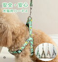 【コスパ最高】犬ハーネス かわいい胴輪 小型犬用 アウトレット 犬 リード 中型犬 大型犬用 8の字ハーネス ソフトハーネス リード 犬散歩ひも 丈夫 ナイロン...
