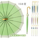 期間限定★48%OFF&P10倍で2,099円!8/24まで/傘 レディース メンズ 16本骨 雨傘 日傘 長傘 大きめ バンブーハンドル おしゃれ 晴雨兼用超...