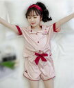 【コスパ最高】子供 半袖 女の子 春夏 こども服 韓国子供服 薄手 キッズ ナイトウェア 涼しい お昼寝 2点セット 肌に優しい 部屋着 寝巻き 110/120...