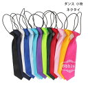 【期間限定→1,182円 6/27まで】ダンス 小物 ネクタイ 全16色 ダンス用品 子供用 パーティー 発表会 魔法 演劇 舞台 団体服 演出服 応援団 祭り ネクタイ おしゃれ ダンス ネクタイ イエロー ピンク バラ レッド パープル グリーン ネクタイ 女の子 男の子 ハロウィン