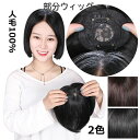 【コスパ最高】部分ウィッグ 人毛100% 15cm 20cm 25cmウィッグ 自然 ミニウィッグ 部分かつら 薄毛 脱毛症 白髪隠し ヘアピース トップカバー...