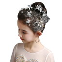 【コスパ最高】髪飾り ヘアクリップ 花 子供 発表会 子供ドレス ガールズ フォーマル フラワー 子供ヘッドドレス 花びら パール付き 結婚式 花嫁 発表会 入学式 卒業式 卒園式 成人式 ホワイト 七五三 アクセサリー キッズ 女の子
