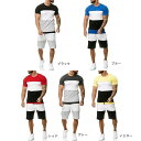 【コスパ最高】ジャージメンズ 短パン スポーツウェア おしゃれ 通気性 Tシャツ 半袖 ルームウェア ジャージメンズ かっこいい 運動着 セットアップ 吸水速乾 夏服