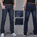 【コスパ最高】デニムパンツ メンズ ボトムス ジーンズ ジーパン 伸縮性 定番 ゆったり ストレート 大きいサイズ