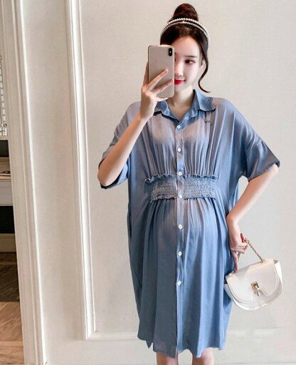 【期間限定→3,249円 6/11まで】マタニティ ワンピース レディース 半袖 妊娠服 マタニティウェア 産前 産後 デニムシャツ ロング丈 カジュアル デニムシャツワンピース 大きいサイズ ママ服 【期間限定→3,249円 6/11まで】マタニティ ワンピース レディース 半袖 妊娠服 マタニティウェア 産前 産後 デニムシャツ ロング丈 カジュアル デニムシャツワンピース 大きいサイズ ママ服