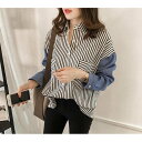 【コスパ最高】レディース ブラウス シャツ シフォンシャツ 秋冬 大きいサイズ 30代 40代 50代 トップス 長袖 オフィス ブラウス(4)