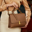 【期間限定→3,825円 6/11まで】ショルダーバッグ 牛革 レディース 2way バッグ かわいい ハンドバッグ レディース かわいい フェイク レザー 本革 レザー調 高級感 セレモニー おしゃれ トートバッグ おしゃれ(4)