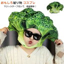 【コスパ最高】被り物 おもしろ ブロッコリー 帽子 ハロウィン ブロッコリーコスプレ 野菜 かぶりもの もふもふ 帽子 かわいい ふわふわ 面白い コスチューム...
