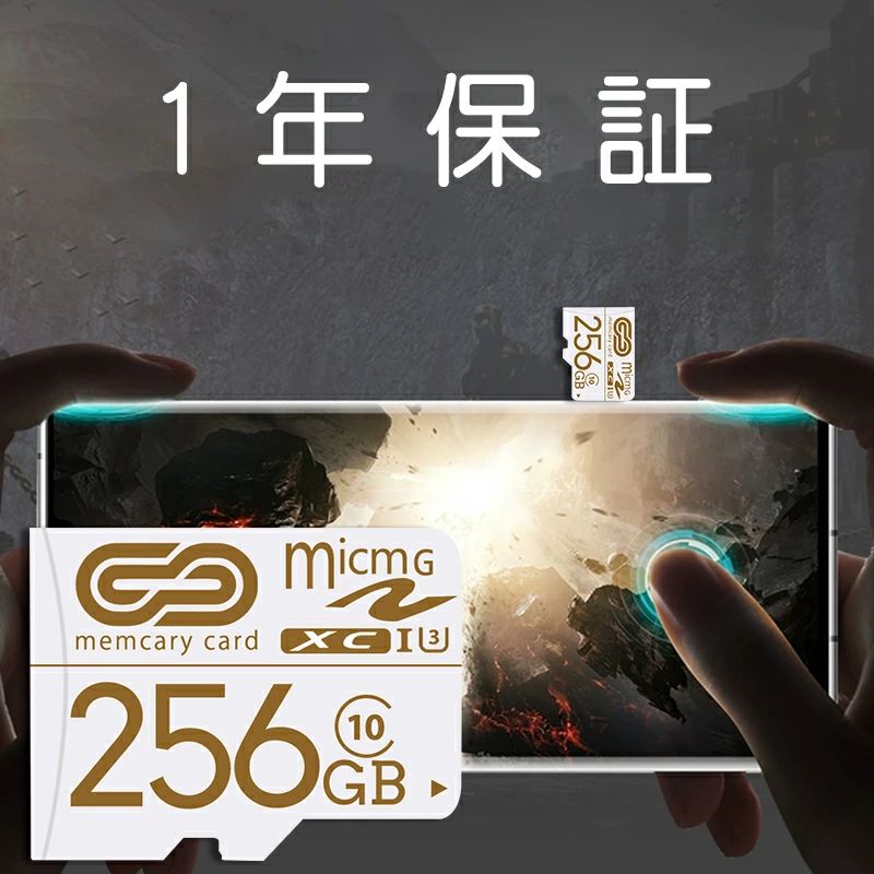 MicroSD ꡼ ޥSD 256GB UHS-I U3 A1 Class10 microSDXC ɹ®...