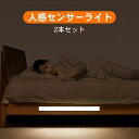 玄関 フットライト 廊下 LEDライト 非常灯 階段 感知式 屋外 屋内 室内 人感 ライト 足元灯 おしゃれ 小型 USB充電式 2set 人感センサー 人感センサーライト