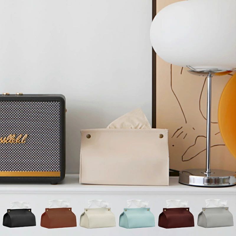 ティッシュケース ティッシュカバー おしゃれ 吊り下げ 壁掛け 車 収納 ティッシュ PUレザー 縦 キッチン 洗面所 シンプル リビング テーブル 吊るす ティッシュボックス かわいい