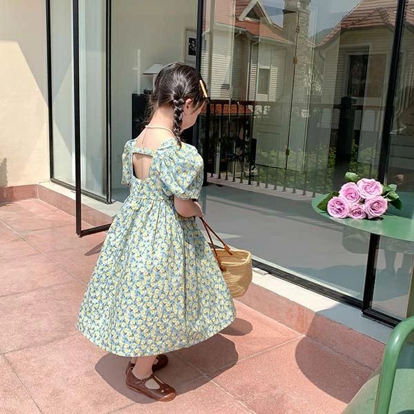 【半額!スーパーSALE】韓国子ども服 ワンピース キッズ 子供服 女の子 夏服 ジュニア おしゃれ かわいい 結婚式 卒園式 卒業式 七五三 入学 入園 保育園 幼稚園 誕生日 プレゼント お姫様 150cm 140 130 120 110 100 90 ベビー服