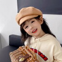 【コスパ最高】帽子 キッズ 春 秋 冬 女の子 男の子 キャスケット 赤ちゃん おしゃれ 可愛い 子ども 誕生日 プレゼント ギフト お出かけ 通園 通学 ベレ...