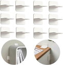 【コスパ最高】耐震ストッパー 家具転倒防止 穴を開けずに 12個セット しっかり固定 地震対策 本棚 カラボックス 冷蔵庫 転倒防止 耐震グッズ つっぱり棒の届かない 低いたんすや 本棚 耐震マットの補助 専用の強粘着 耐震グッズ 粘着式