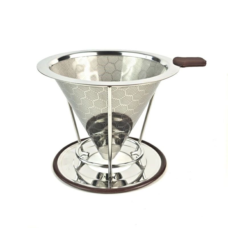 【P2倍！2680→実質2626円 11/11まで】コーヒードリッパー 分離式 ステンレスフィルター 器具 コーヒー..